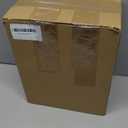 Dandat 3 Pcs Wood Laundry Pods Container Dryer Sheet Holder Dryer Sheets Holder Scent Booster Container Set with Scoop Rustic Laundry Room Beads Dispenser for Storage(Black)