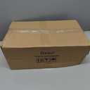 Plastic Extra Wide Suit Hangers, Pack of 15, Width: 17.7",Notched Shoulders & Metal Hooks, Black