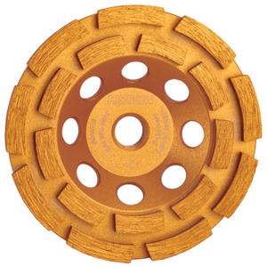 KSEIBI 644116 Diamond Concrete Grinding Wheel 4 1/2" x 5/8"-11 for Polishing and Cleaning Stone Concrete Surface, Cement, Marble, Rock, Granite, and Thinset Removing, Angle Grinder Wheels Cup