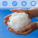 Bupete 1.76lb Pillow Stuffing for Couch Pillows, Polyester Filler, Stuffing for Polyfill for Stuffed Animal Crafts, Pillow Stuffing, Cushions Stuffing (28.2 oz)