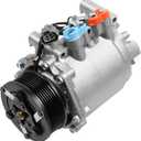 ECCPP AC Compressor for Acura TSX 2.4L 2004-2008 AC Compressor with Clutch Rapid Cooling