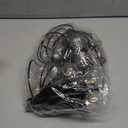 100ft 2-Pack Outdoor G40 LED Globe String Lights Dimmable Waterproof Shatterproof Light Strings with 52 Bulbs Connectable Commercial Hanging Lights for Christmas Patio House Backyard Balcony Party (Black)