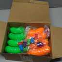 Beser 318 pcs filled Easter Eggs with Toys Easter Egg Fillers 100 pack Easter egg wtih 218 Toys inside Small Toys for Easter Eggs Filled Easter Basket Stuffers Favors for Kids Toddlers Boys Girls