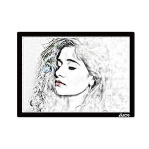 A3 Light Pad, Elice Tracing Light Box 3 Colors Mode Stepless and 6 Levels of Brightness Light Copy Pad, Wireless Rechargeable Led Light Board for Weeding Vinyl Diamond Painting Sketching (White)