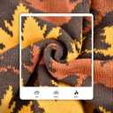 LyssKMK Thanksgiving Day Dog Sweater Yellow Brown Maple Pattern Pet Knitwear Clothes Fall Themed Costume Cold Weather Outfits for Small Middle Large Dogs XXL