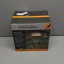 XMCOSY+ Solar Lights Outdoor Waterproof, 4 Pack Solar Lights for Outside, 10-40 LM Dimmable LED Glass Outdoor Solar Lights for Yard Pathway Garden Lawn Driveway Walkway (Warm White) (Copper)