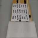 SpaceAid WrapNeat 2 in 1 Wrap Organizer with Cutter and Labels, Plastic Wrap, Aluminum Foil and Wax Bamboo Dispenser for Kitchen Storage Organization Holder for 12" Roll (Natural) (2-Slot, 3"Tall)