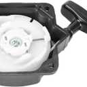 Recoil Pull Starter Replace for 33cc 43cc 47cc 49cc 50cc Engine Pocket Bike Gas Scooter X1 X2 X8 Dirt Bike Chopper ATV Quad Earthquake E43 Earth Auger Power Head Standard Handle 300430 Pull Start