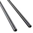 2pcs Carbon Fiber Tube 12x10x420mm,6~50mm, 3K roll Wrapped Twill Matte Finish.