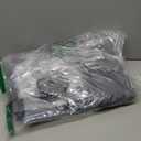 Fanfanwin Window Insulation for Winter 63 x 47 Thermal Insulated Window Cover with Fastener Winter Insulation Kit for Cold Weather, Oxford Cloth 2 Layer Thick Cotton Filled (Gray, 1 Set)