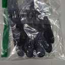 AURUZA Zipper Winter Gloves for Men Women, Thermal Touchscreen Gloves Waterproof Windproof for Cycling, Skiing, Running & Cold Weather (Medium, Black)