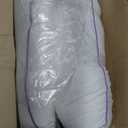 JOLLYVOGUE Pillows Queen Size Set of 2, Soft Supportive Bed Pillows with Super Soft Down Alternative Fill, Luxury Fluffy Hotel Quality for Side, Back, and Stomach Sleepers