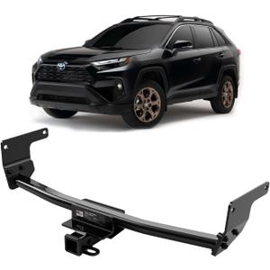 Class 3 Trailer Hitch 2-Inch Receiver Compatible with Toyota RAV4 & RAV4 Prime 2019-2025| 4,500 lbs GTW / 675 lbs TW | Rugged Steel, Rust-Resistant | Bolt-On Installation