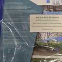 Large Waterproof Tarp - Heavy Duty 10 Mil Thick Poly Tarpaulin Ideal for Canopy Tents, Boats, RV or Pool Covers - Multipurpose Protective Tarps with Grommets for Indoor and Outdoor Use | 10' x 20' (Blue-medium Weight Protection)