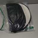 Bathroom Rug Sets 3 Piece, Memory Foam Non Slip Bathroom Rug, Toilet Rugs U Shaped Washable, Soft Absorbent Bath Mats for Bedroom, Kitchen, Black (1'8" x 2'8" (Rectangular))