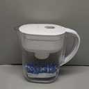 Brita Water Pitcher, Metro Elite Filter, Removes 99% of Lead, Includes 1 Filter, 6-Cup Capacity, White
