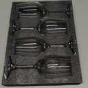 Red Wine Glasses Set of 4, 11oz, Premium Crystal Wine Glasses Hand Blown, Unique Birthday Gift or Wedding Anniversary