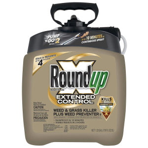 Roundup Ready-To-Use Extended Control Weed & Grass Killer Plus Weed Preventer II with Pump 'N Go 2, 1.33 gal.