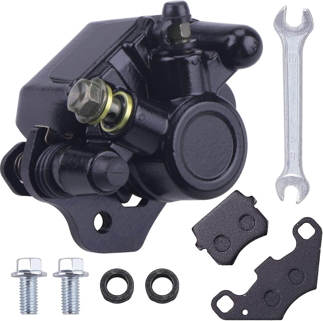 Chinese Rear Brake Caliper 110cc 125cc 200cc 250cc 196cc 150cc 6.5HP CTieoleman kt196 yerf dog gx150 Kandi Baja RTK200 Go Kart RTK200Dune Buggy Taotao Roketa Sunl Kazuma Chinese ATV Quad Golden