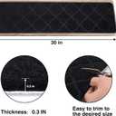 Stair Treads for Wooden Steps 15pcs - 8x30in Carpet Stairs Runner Indoor Non-Slip Stair Mats for Kids Elders and Pets