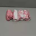 Gllquen Baby Bassinet Sheets 4 Pack, Breathable Cozy Fitted Mattress Sheet, Elastic Travel Crib Fashionable Floral Pattern, Standard Cradle Safe Sheets for Baby Boys Girls 32"x16"(Love)