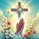 Miairivy Religious Cross Diamond Art Kits For Adults, Jesus Christ Cross Diamond Painting Sets For Beginners, DIY 5D Full Drill Gem Art Painting Crafts For Home Wall Decor 12x16 Inches