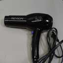Revlon Compact Hair Dryer | 1875W Lightweight Design, Perfect for Travel, (Black)