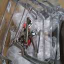 VEVOR Chafing Dish Buffet Set, 8 Qt 6 Pack, Stainless Chafer with 6 Full Size Pans, Rectangle Catering Warmer Server with Lid Water Pan Folding Stand Fuel Holder Tray Spoon Clip, at Least 8 People Each