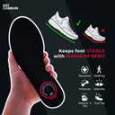 EstCarbon - Carbon Fiber Insole - 1 pc, Men 9.5, Women 10-10.5 - Rigid Orthotic Insole Shoe Insert - Stiff Foot Plate - Support for Turf Toe, Flat Feet, Achilles Tendonitis