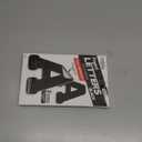 ArtSkills Paper Poster Letters and Numbers for Projects and Crafts, 4" and 2.5", Black, 150 Pieces - Multiple Sheets Per Letter Pad