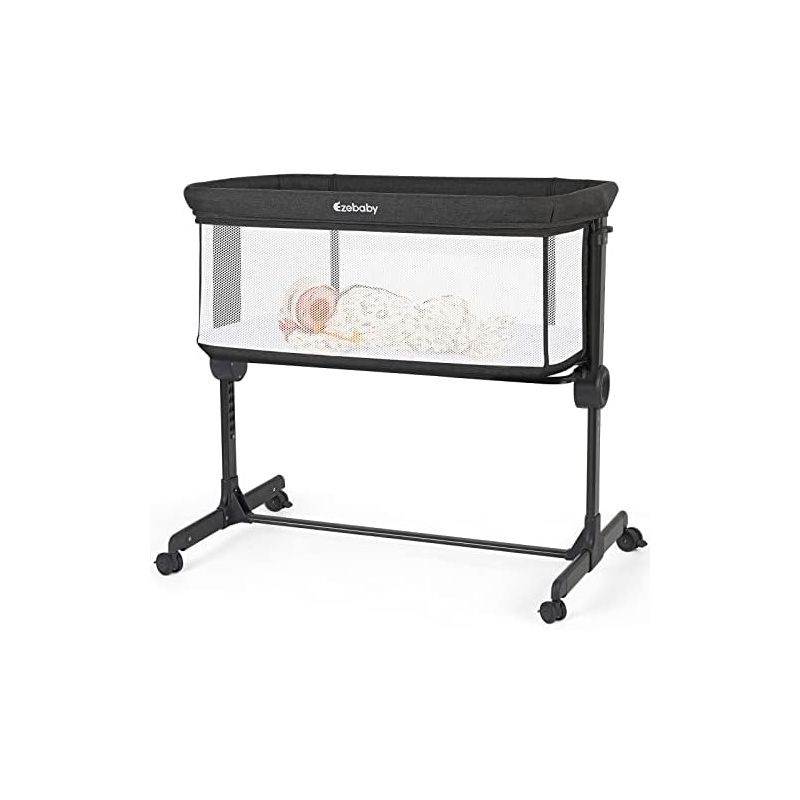 Ezebaby Baby Bassinet with Wheels, Bedside Bassinet Co