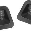 License Plate Lights Fits for 2003-2018 RAM 1500 2500 3500 Pickup, Set of 2 Truck Number Lamps Assembly Led Tag Light Kit, 6000K White