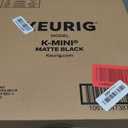 Keurig K-Mini Single Serve K-Cup Pod Coffee Maker, 6 to 12oz Brew size, with Cord Storage, Perfect for Small Spaces, Black