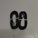 AGVEE 2 Pack 6.6ft Lightning Extension Cable, Braided Female to Male Extender Full Function Cord Compatible with iPhone iPad, Data Sync Video Audio & Charging Connector Adapter, Dark Gray