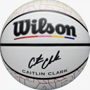 WILSON Caitlin Clark x WNBA Oasis Basketball - Multicolored/White, Size 7-29.5"