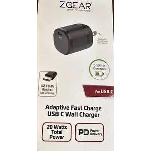 ZGR 20W TYPE C USB WALL CHARGER