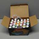 GOTIDEAL Acrylic Paint Set with Paint Brushes, 24 Colors(100ml, 3.4 oz) Paint Kit,Perfect for Artist, Beginner, Ideal for Wood, Canvas, Rocks, Craft Painting Supplies