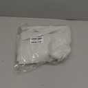 ECYC Ltd Sparkling Tulle Fabric Silver Glitter Sheer Fabric Glitter Tulle Sheer Fabric Bolt Tulle Netting Fabric Mesh for DIY Crafts, Sewing, Gift Wrapping, Wedding Party Decoration, 63" x 1.09 Yards (White)