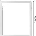 240350702 Refrigerator Crisper Pan Cover Without Glass, Shelf Frame Replacement Compatible with frigidaire kenmore Refrigerators