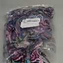 KISSMODA 3/4 Length Sleeve Shirts for Women Floral Business Shirts Tops Blouses Tops Loose Fit T-Shirts (Large, B Purple Green)