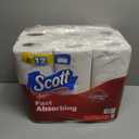 Scott Paper Towels, Choose-A-Sheet, 6 Double Rolls = 12 Regular Rolls (108 Sheets Per Roll)