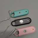 140dB Personal Safety Alarm for Women, 3 Pack Safe Alarm Protection Keychain with Strobe Light & Low Battery Notice, Security Siren Self Defense for Seniors College Girls, Pink+Blue+Black