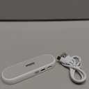 Private Bluetooth Speaker Under Pillow: Portable Bone Conduction Technology Sleep Aid with White Noise for Relaxation (White)