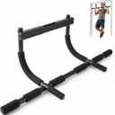 ENERGI CORE Pull Up Bar for Doorway Multi-Grip Chin Up Bar, No Screws Required Heavy Duty Door Frame Bar for Home Gym, Strength Training & Upper Body