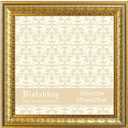 VIOLABBEY 10x10 Picture Frame Gold, Vintage Photo Frame for Wall or Tabletop Display, Classic Design for Office Home Decor