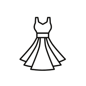 Dress L Black No Brand