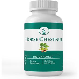 PURE ORIGINAL INGREDIENTS, Horse Chestnut, 100 Capsules