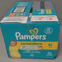 Pampers Swaddlers Diapers, Size 0 (up to 10 lbs), 84 Count, Absorbent, Keeps Baby Dry and Comfortable, Skin Safe Disposable Baby Diaper (Newborn)