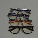 BLOEXCLU 4 Pack Progressive Multifocus Reading Glasses for Men Women TR90 Sports Style Anti-Blue Light Computer Readers