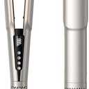 Hair Straightener - 2 in 1 Wet to Dry Hair Dryer and Straightener with High-Speed Airflow + Rapid Heat-Up + Customizable Temperature + LCD Display & Auto Shut-Off + No Heat Damage for All Hair Types